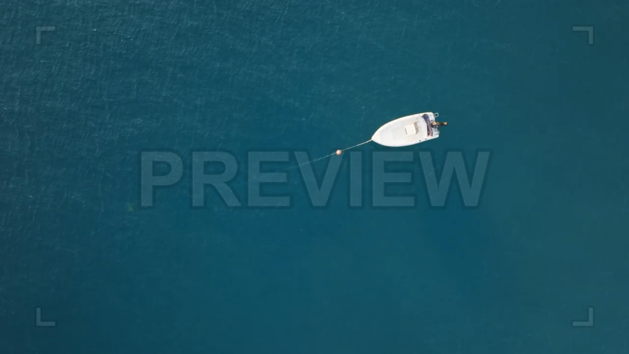 Boat Moored In The Sea