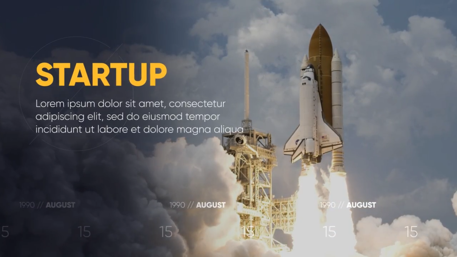 Corporate Slideshow - History Timeline