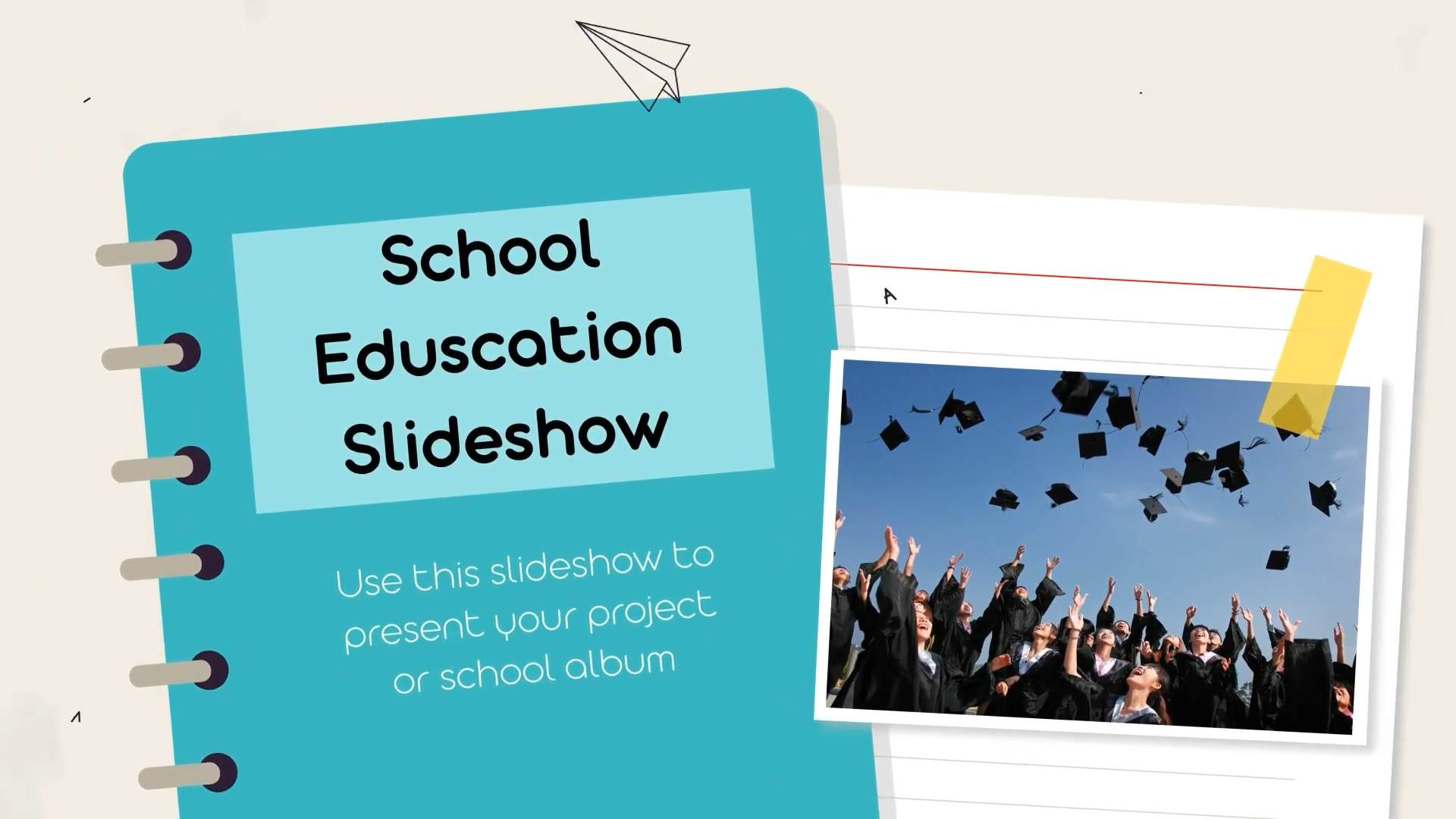 School Education Slideshow for After Effects