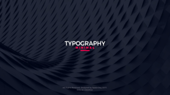 Minimal Typography