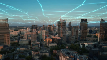 Digital 5G Network Over A City