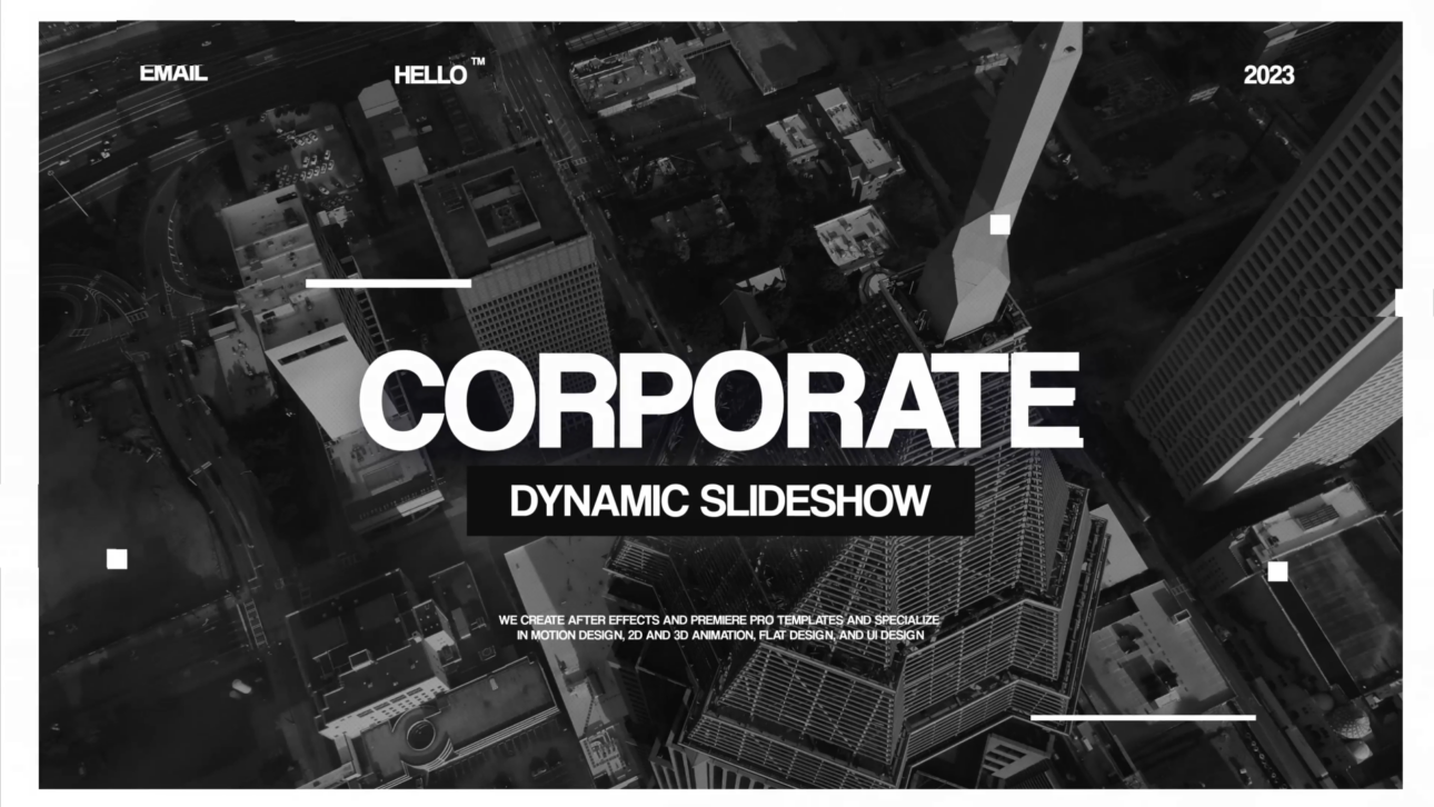 Minimal Corporate Slideshow