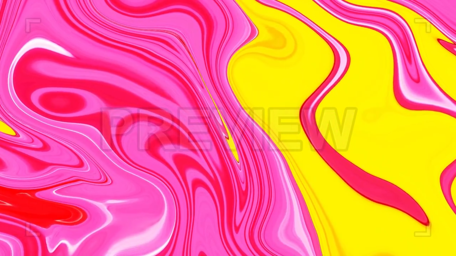 Pink And Yellow Paint Swirling