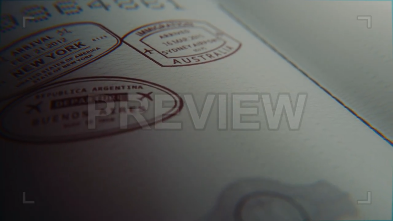 Arrival Stamps In Passport