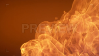 Fire Background In Slow Motion