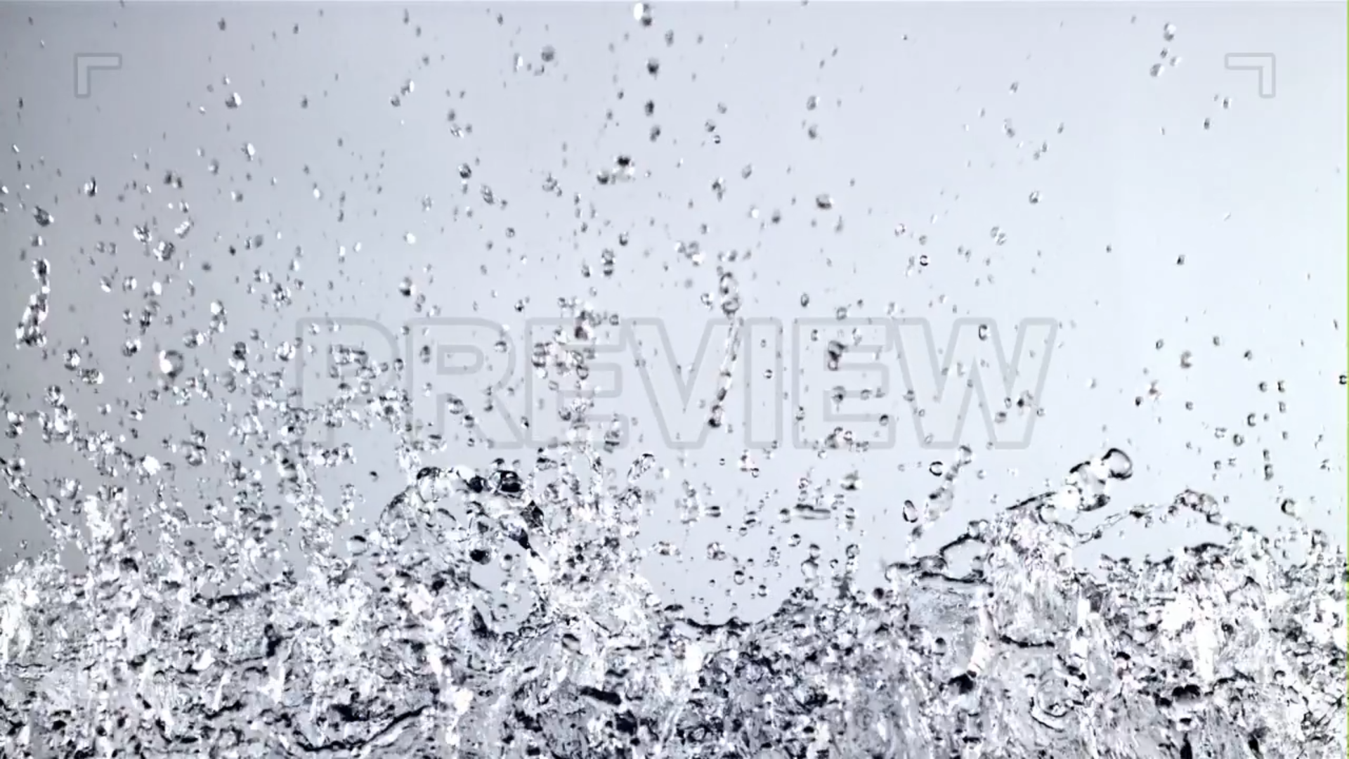 Water With Many Bubbles