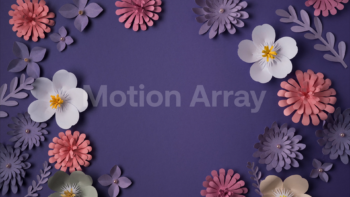 Flower Background With Copy Space