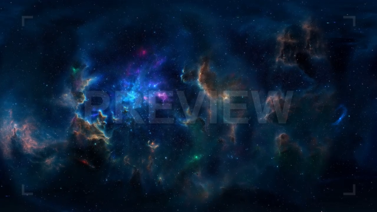Moving Through A Space Nebula