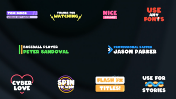 Flash FX Titles | After Effects