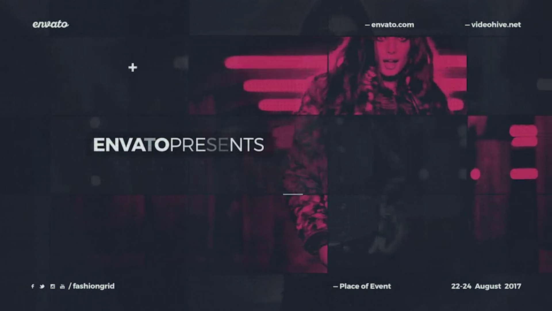 Fashion Event Promo / Dynamic Opener / Clothes Collection / Grid Slideshow / Backstage