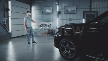 Assembling Car Engine With VR