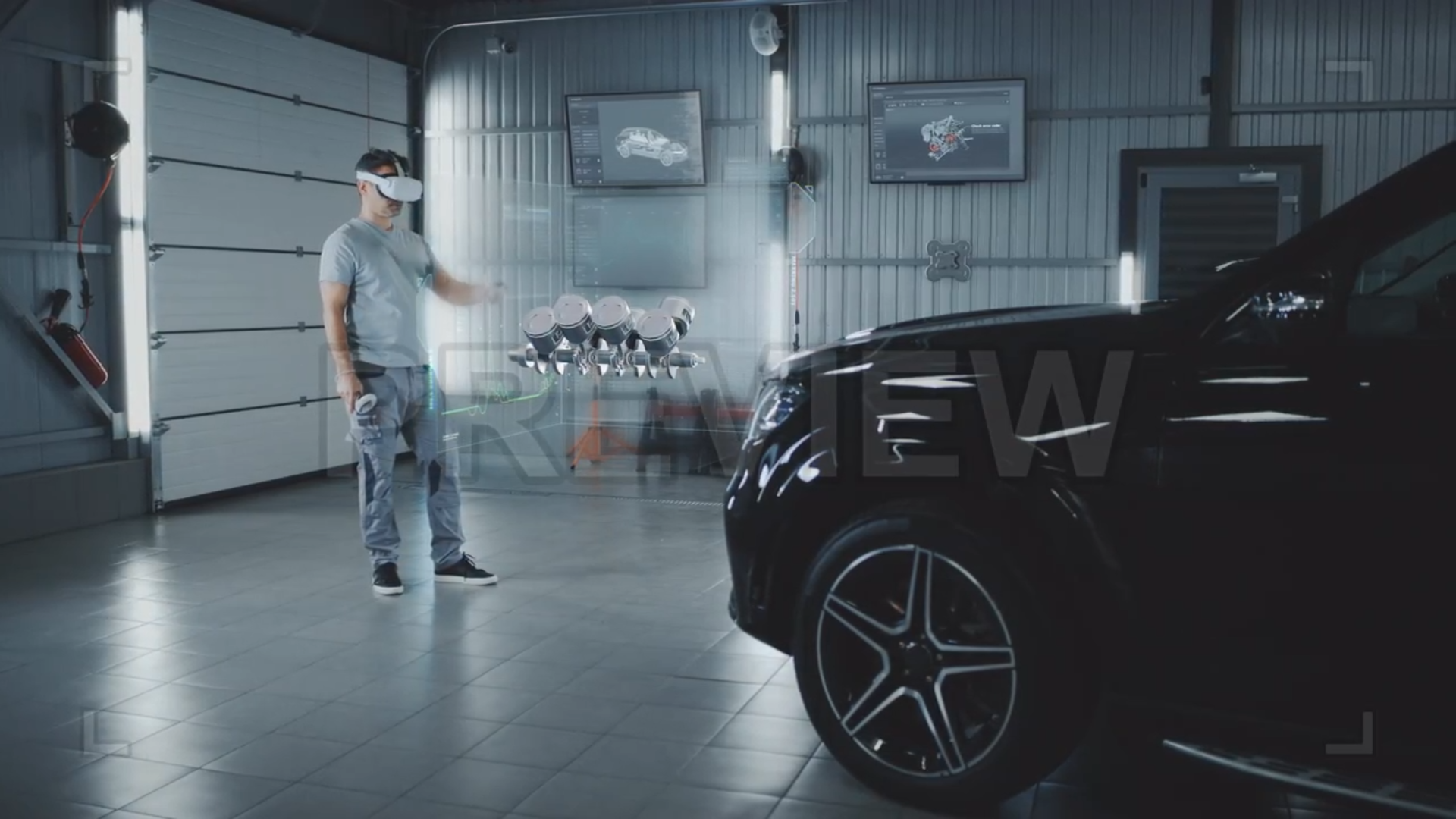 video-capture-3.15seg-5656 Assembling Car Engine With VR