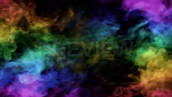 Rainbow Colored Smoke Background