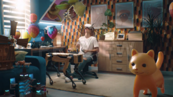 Young Man Playing In The MetaverseTechnology People