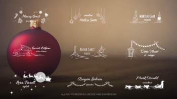 Christmas Titles & Lower Thirds | AE
