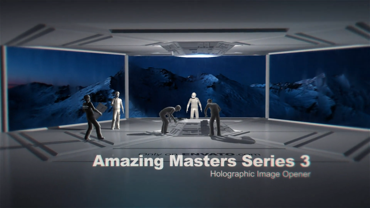 Amazing Masters Series 3 - Holographic Image Opener