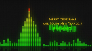 Audio Meter Christmas Wishes