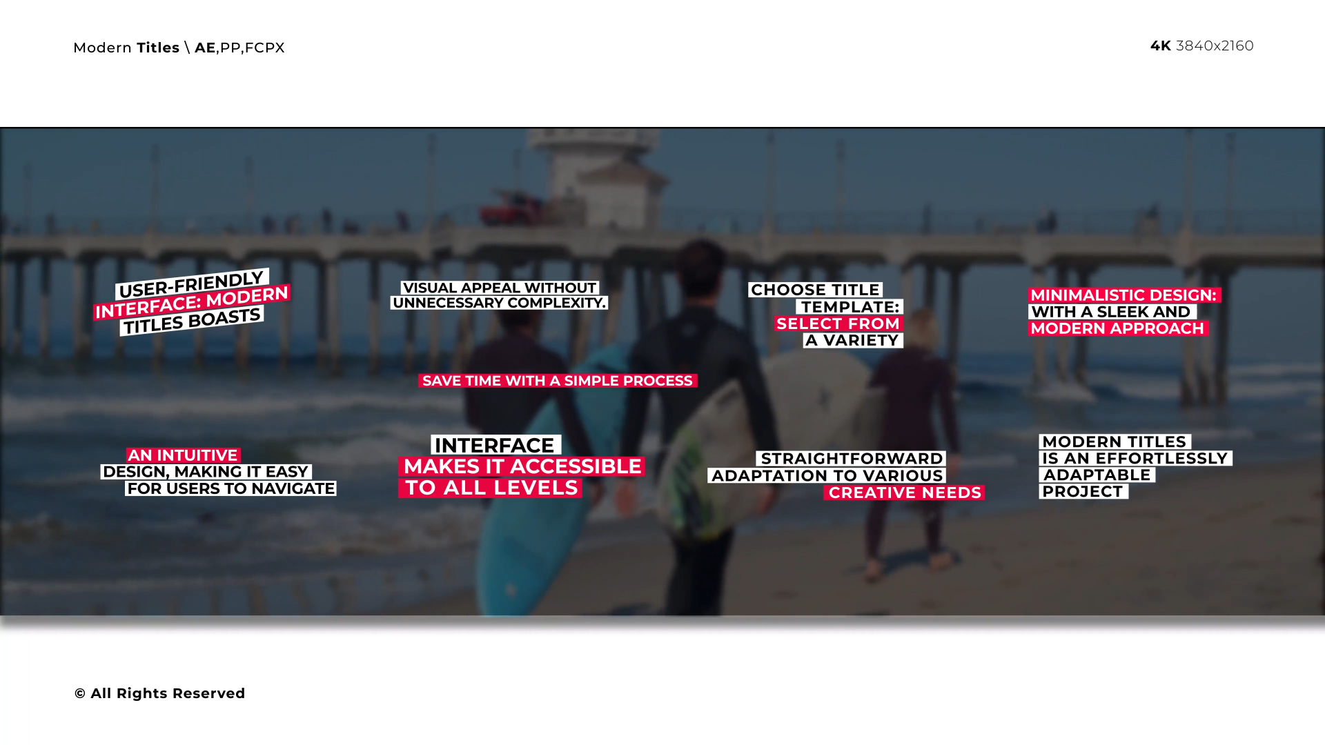 Modern Titles | After Effects