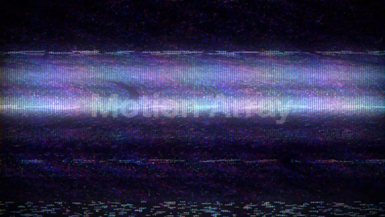Television Noise Glitch Overlay
