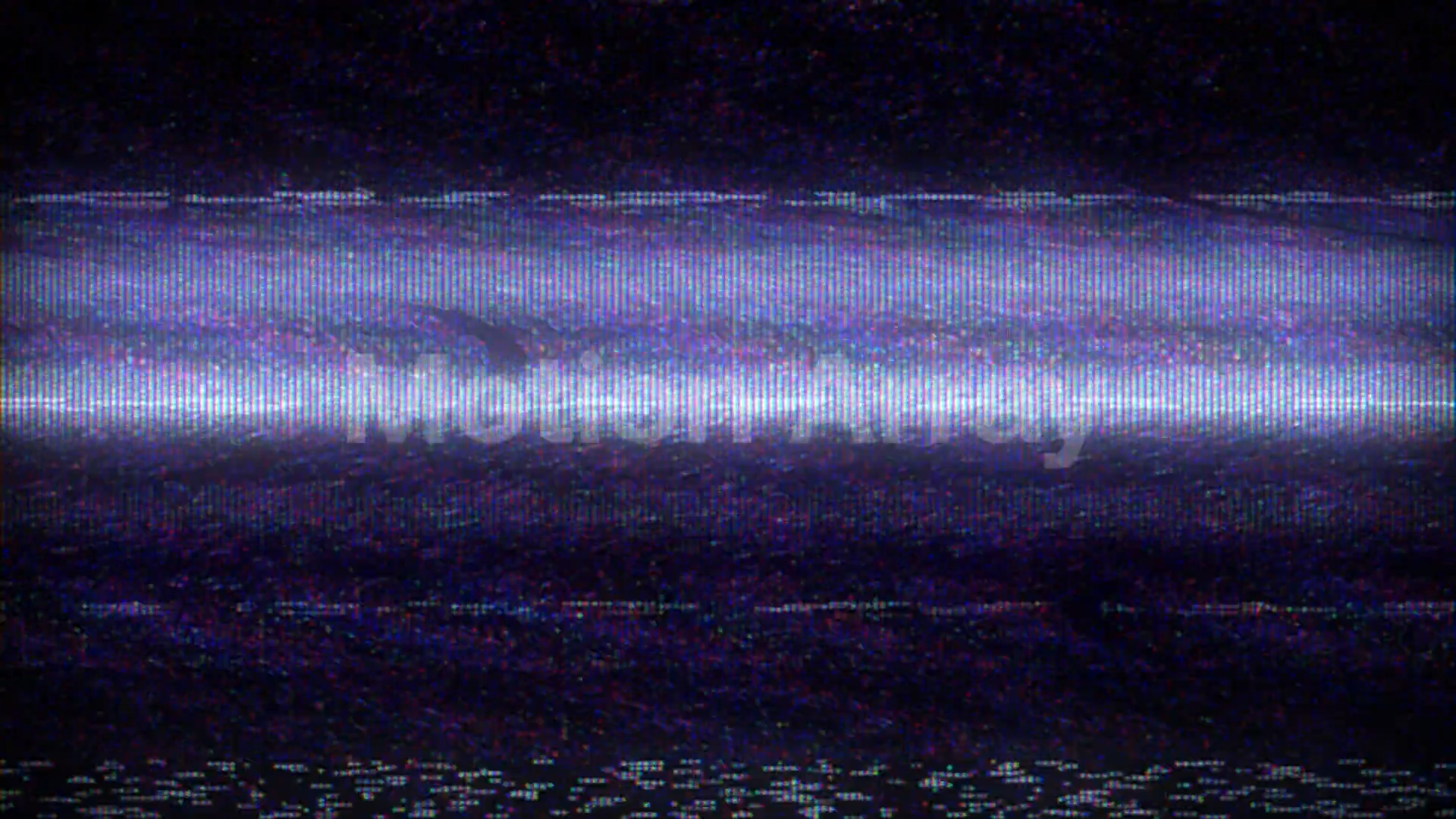 Television Noise Glitch Overlay