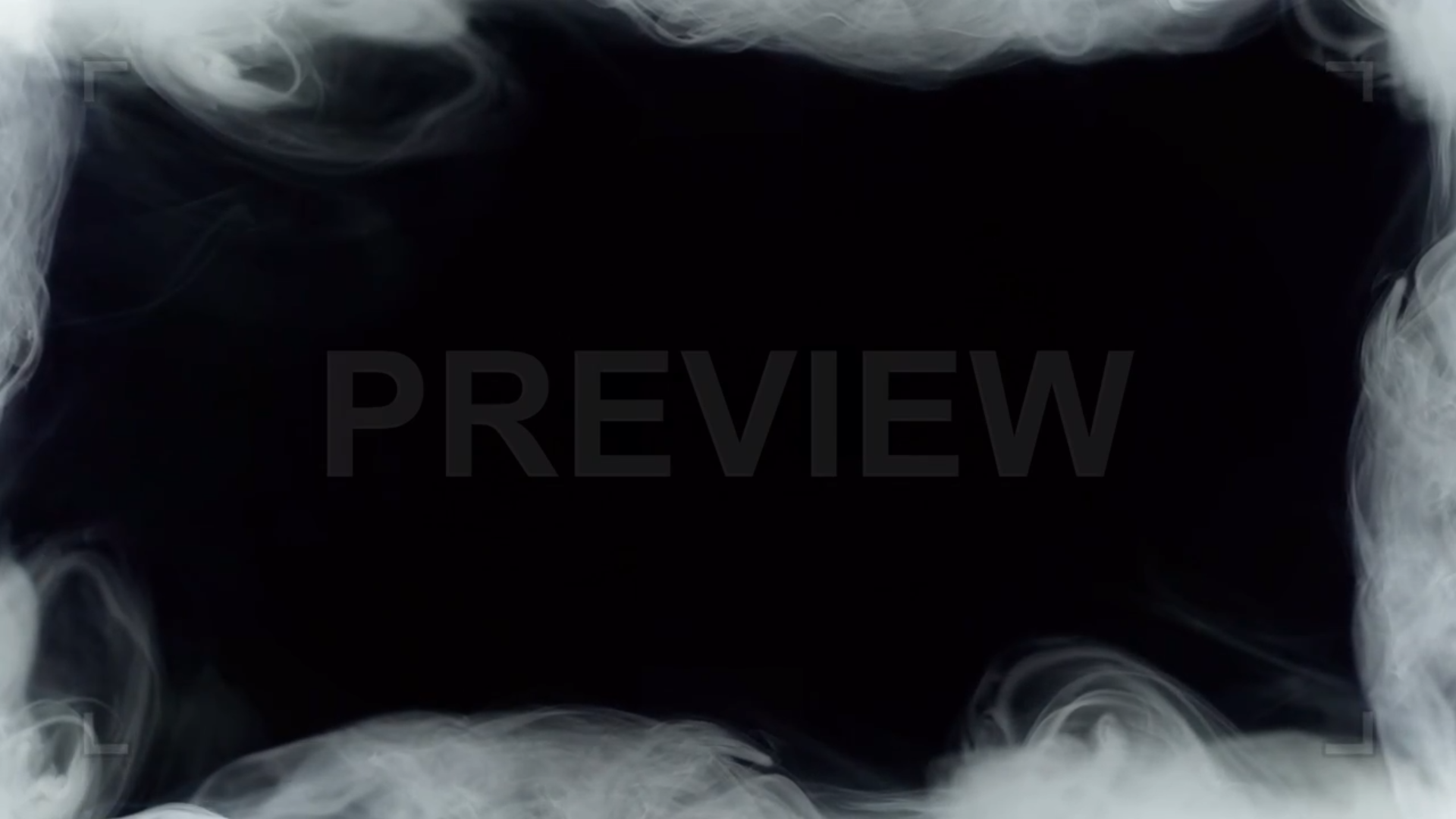 Smoke Frame On Black