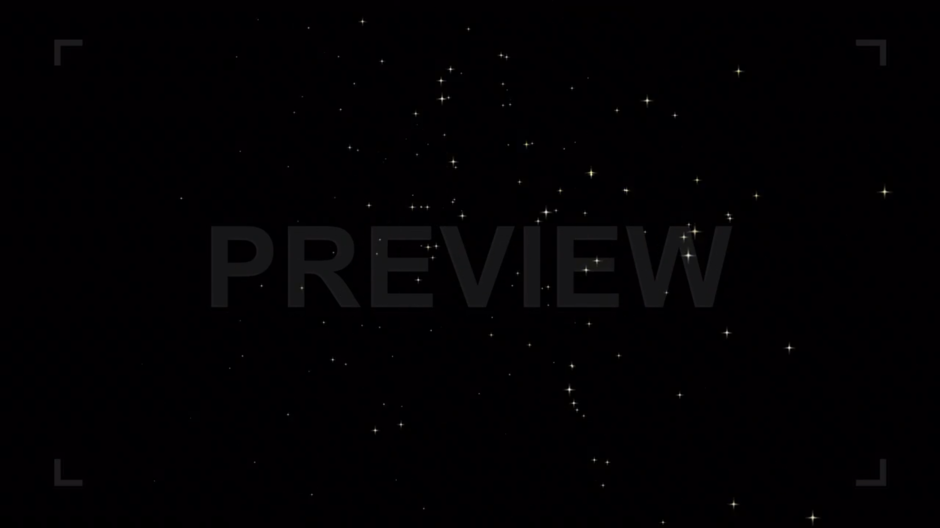 Christmas Particles Stars Overlay