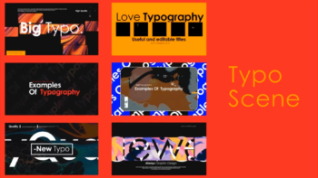 Typographic Scenes V3