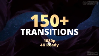 150 sets of graphic change video transitions AECS6 template