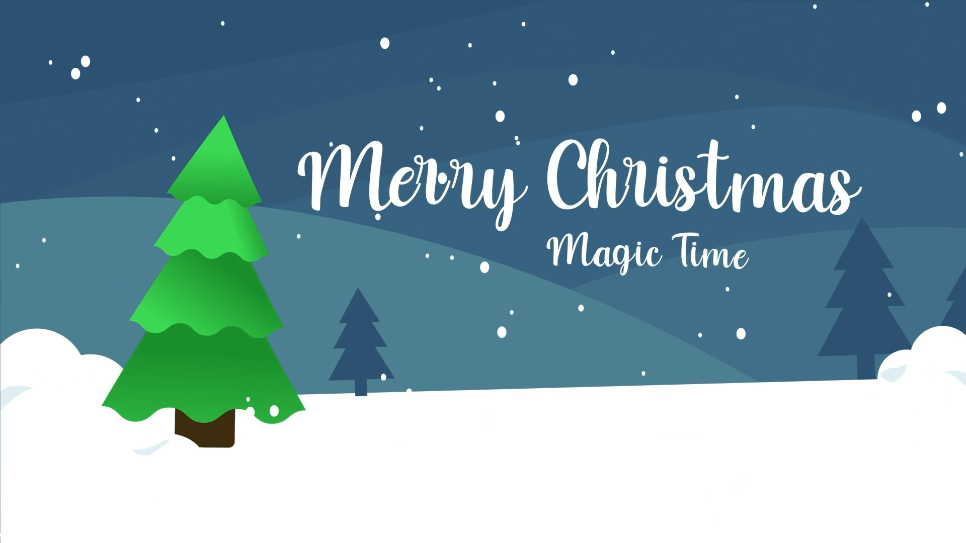 Christmas Greetings Scenes | After Effects