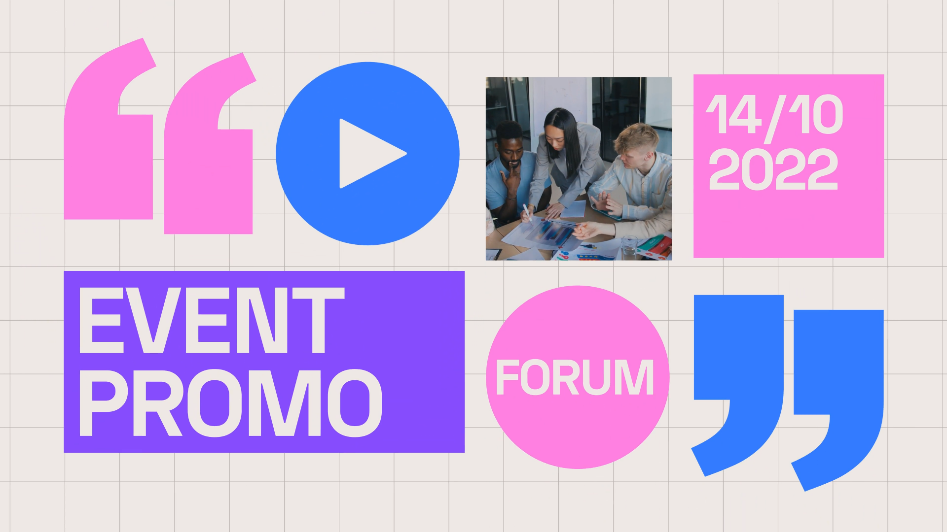 Colorful Event Promo