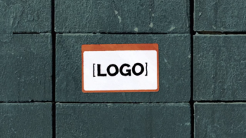 Sticker Tag Title & Logo Loop