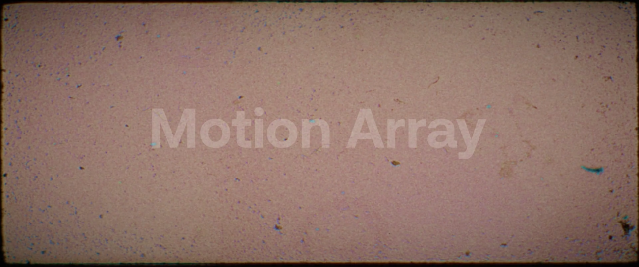 Dirty Pulsing Old Film Widescreen Frame