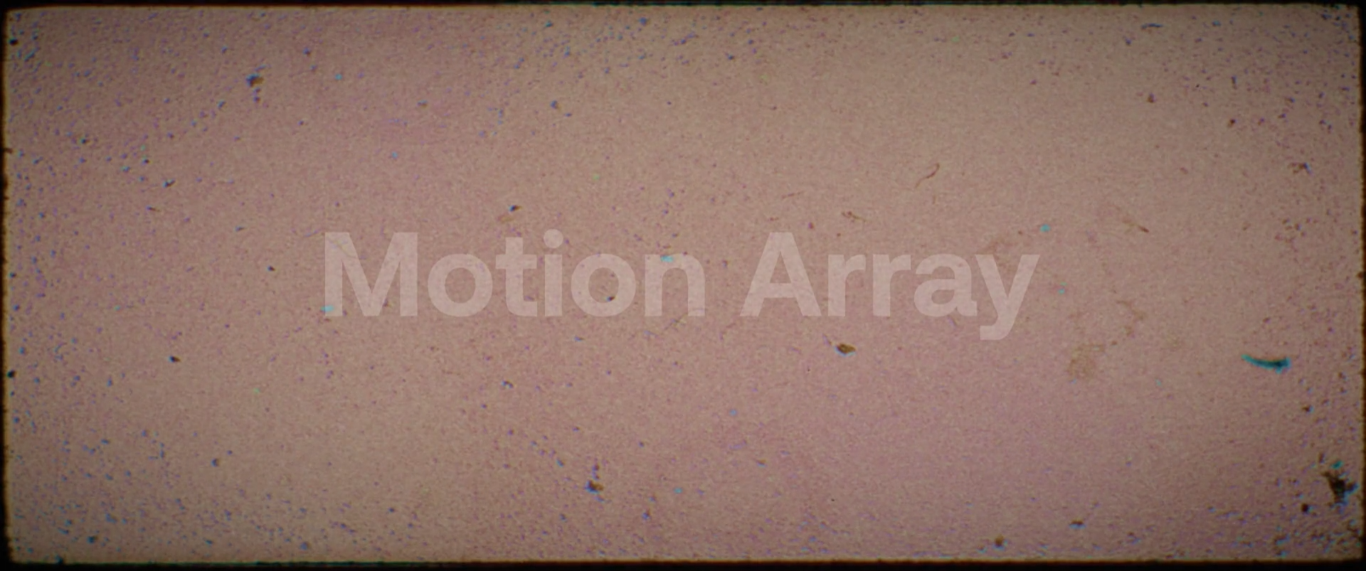 Dirty Pulsing Old Film Widescreen Frame