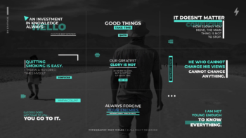 Typography Text Titles | AE