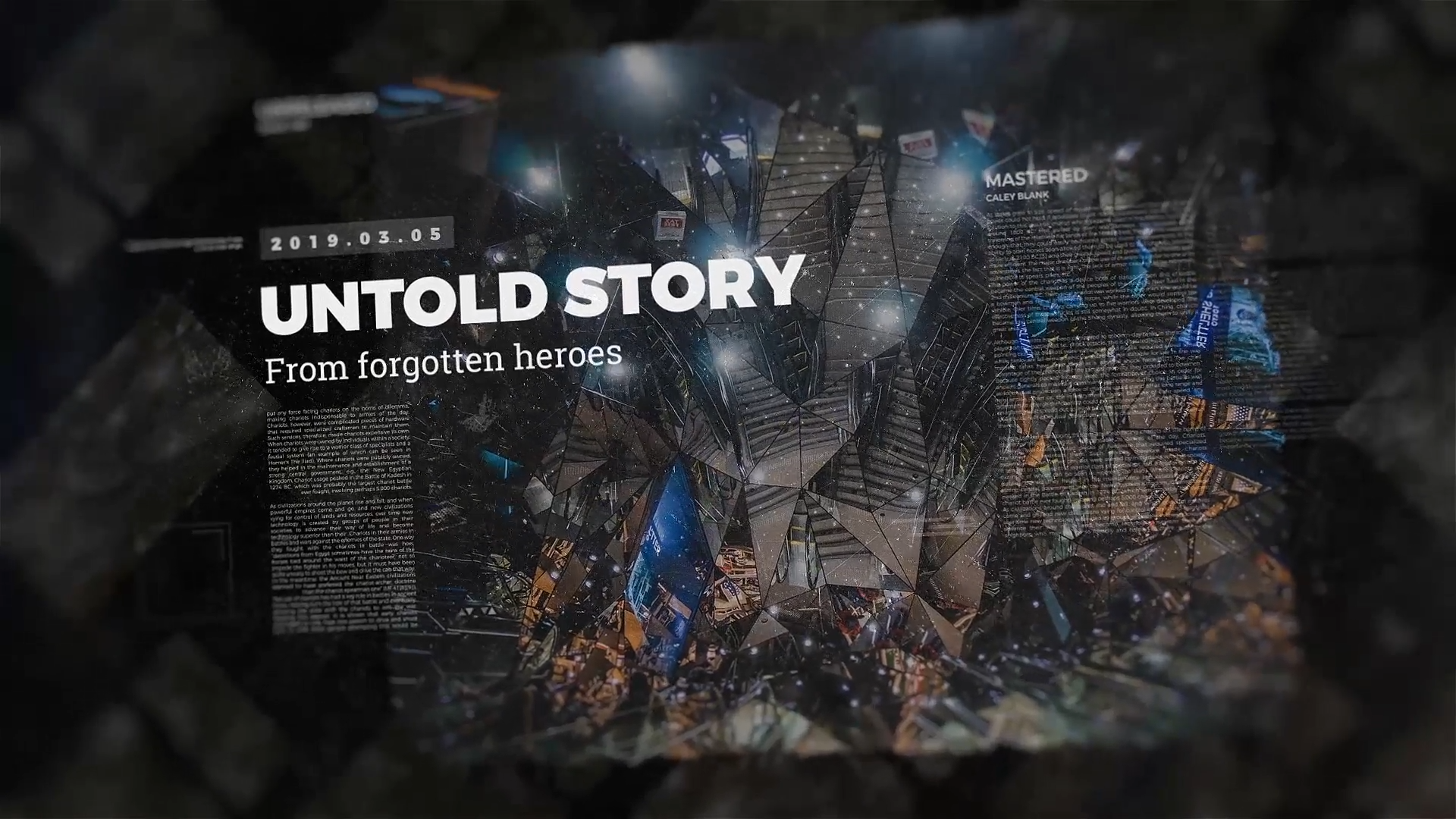 Cinematic Slideshow