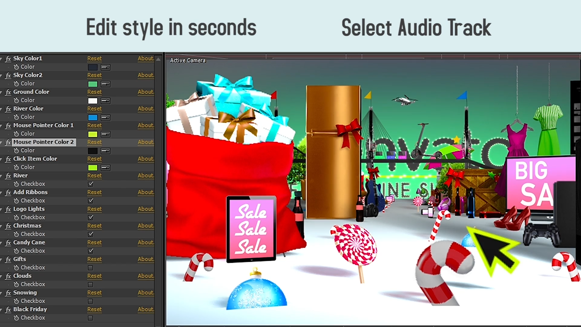 Online Shopping Store Promo