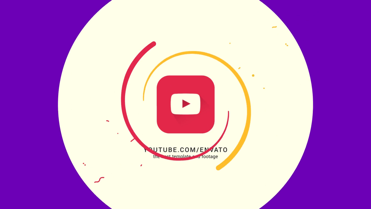 Simple Flat Logo Intro