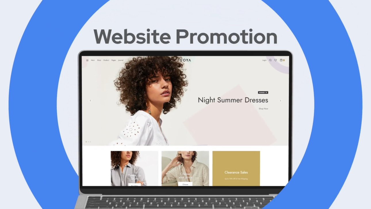 Website Presentation for Premiere Pro