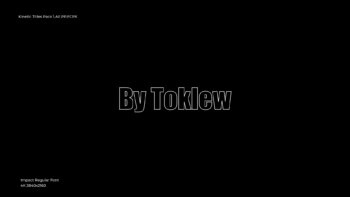 Kinetic Titles | After Effects