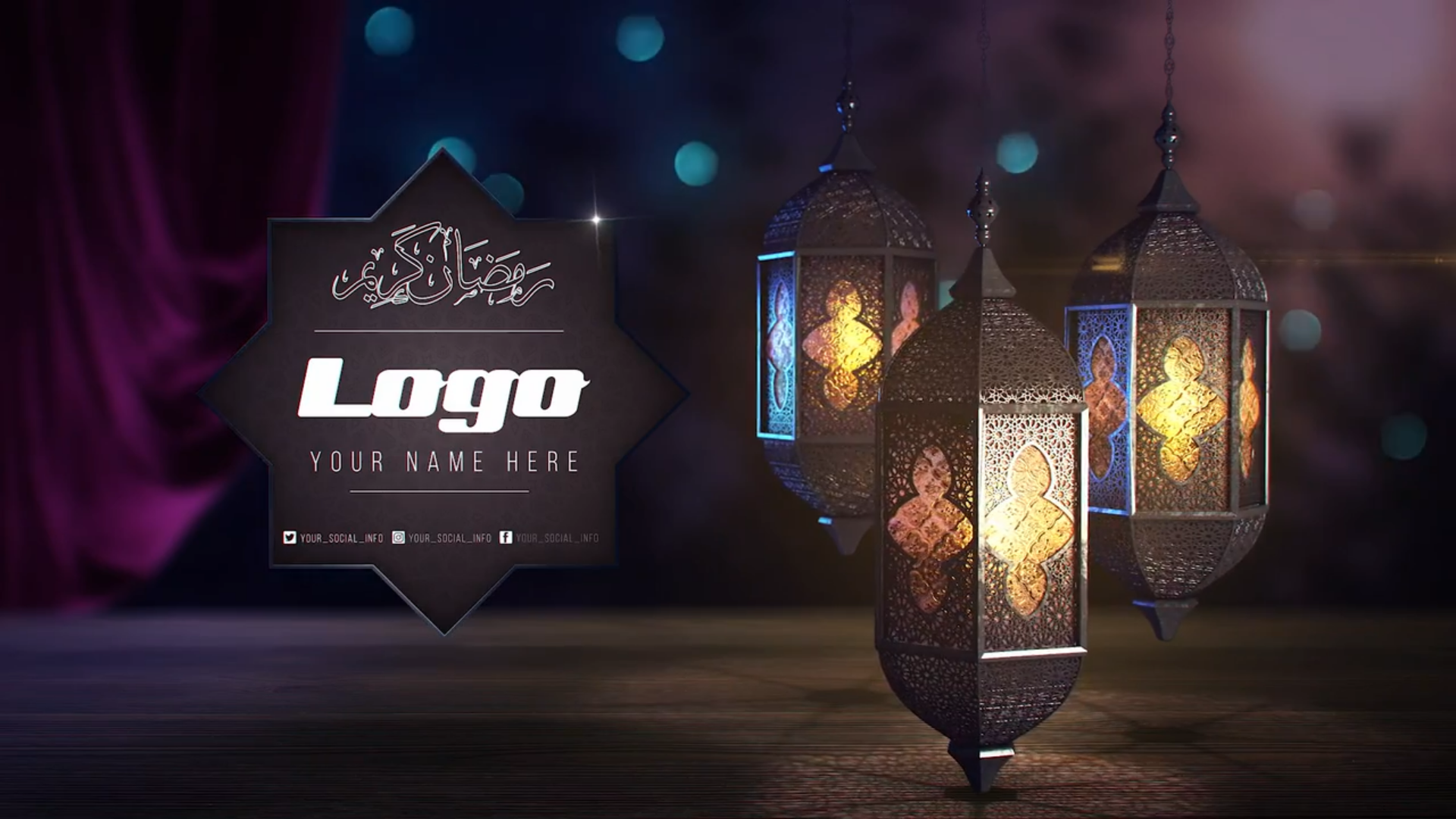 4K Ramadan Lantern