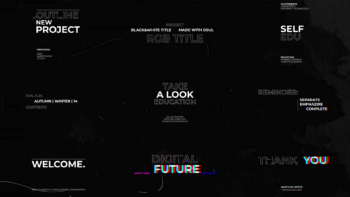 Stroke and Fill Text Titles