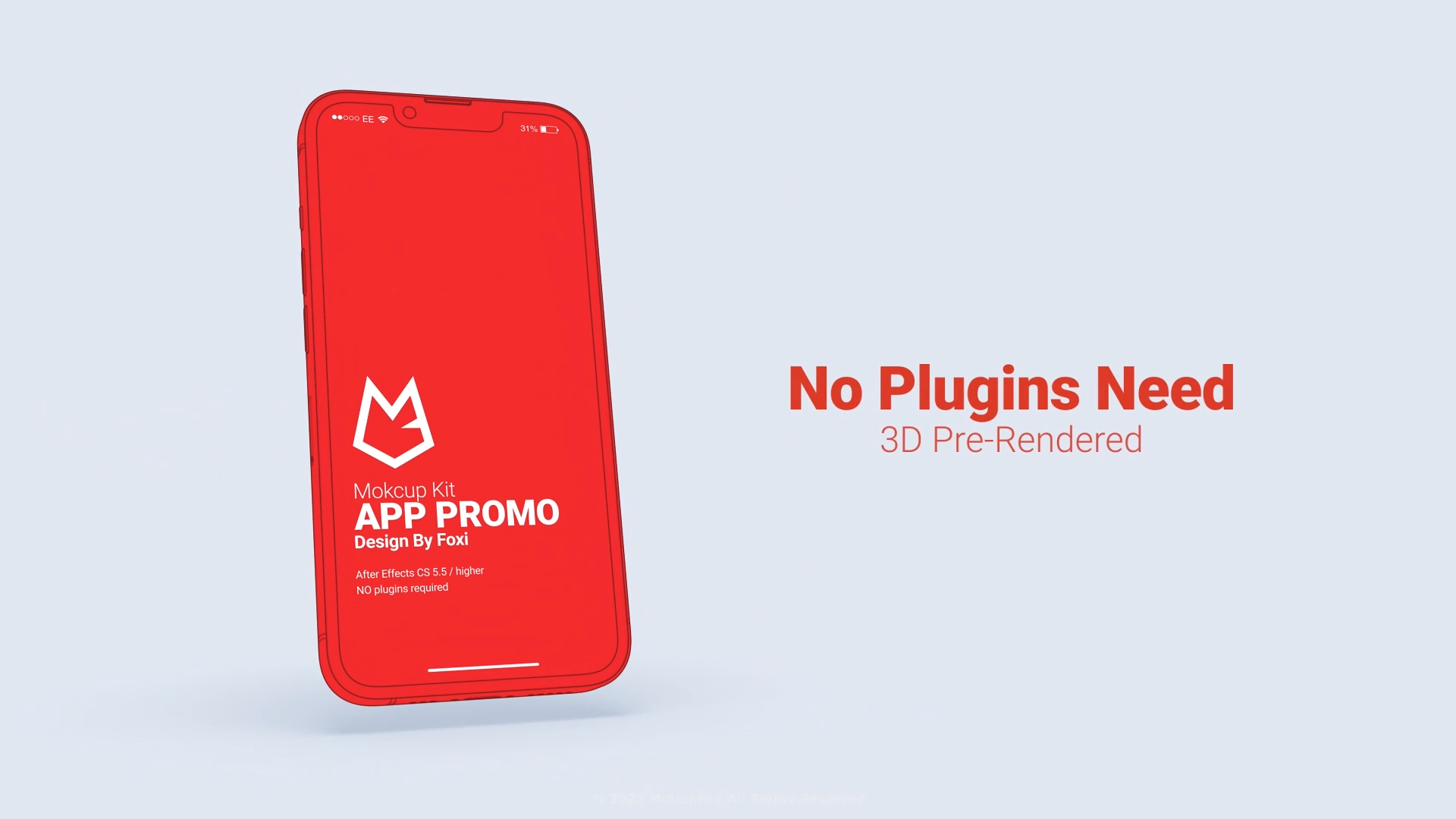 Flat App Promo | 3D Mockup Kit