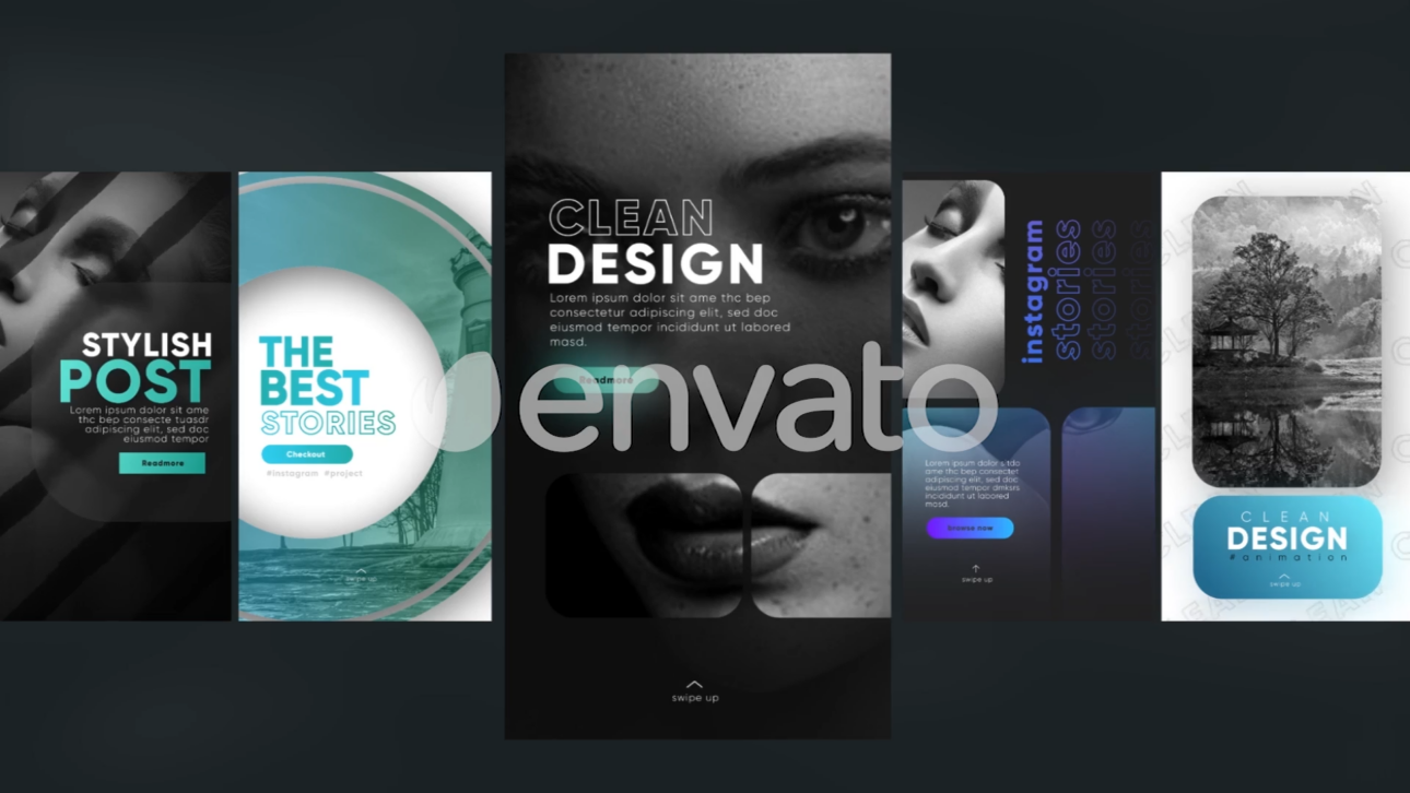 Instagram Stylish Stories-MOGRTS