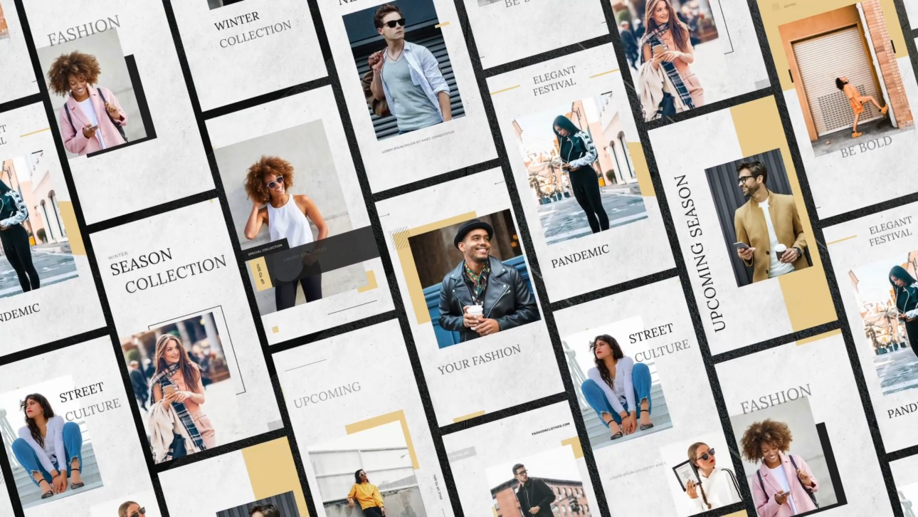 Beauty & Fashion Instagram Stories v.1