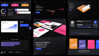 Bright project business presentation