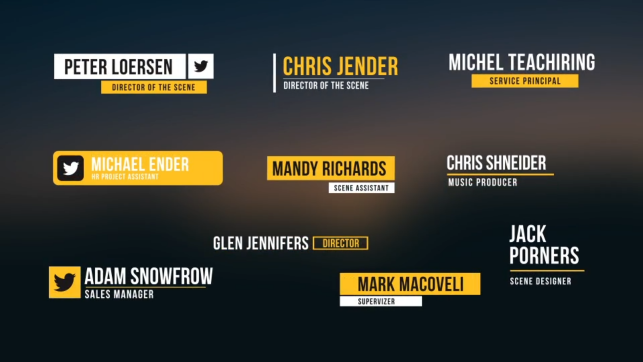 Titles/Lower Thirds Pack