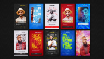 Instagram Event Flyers. Stories and Reels