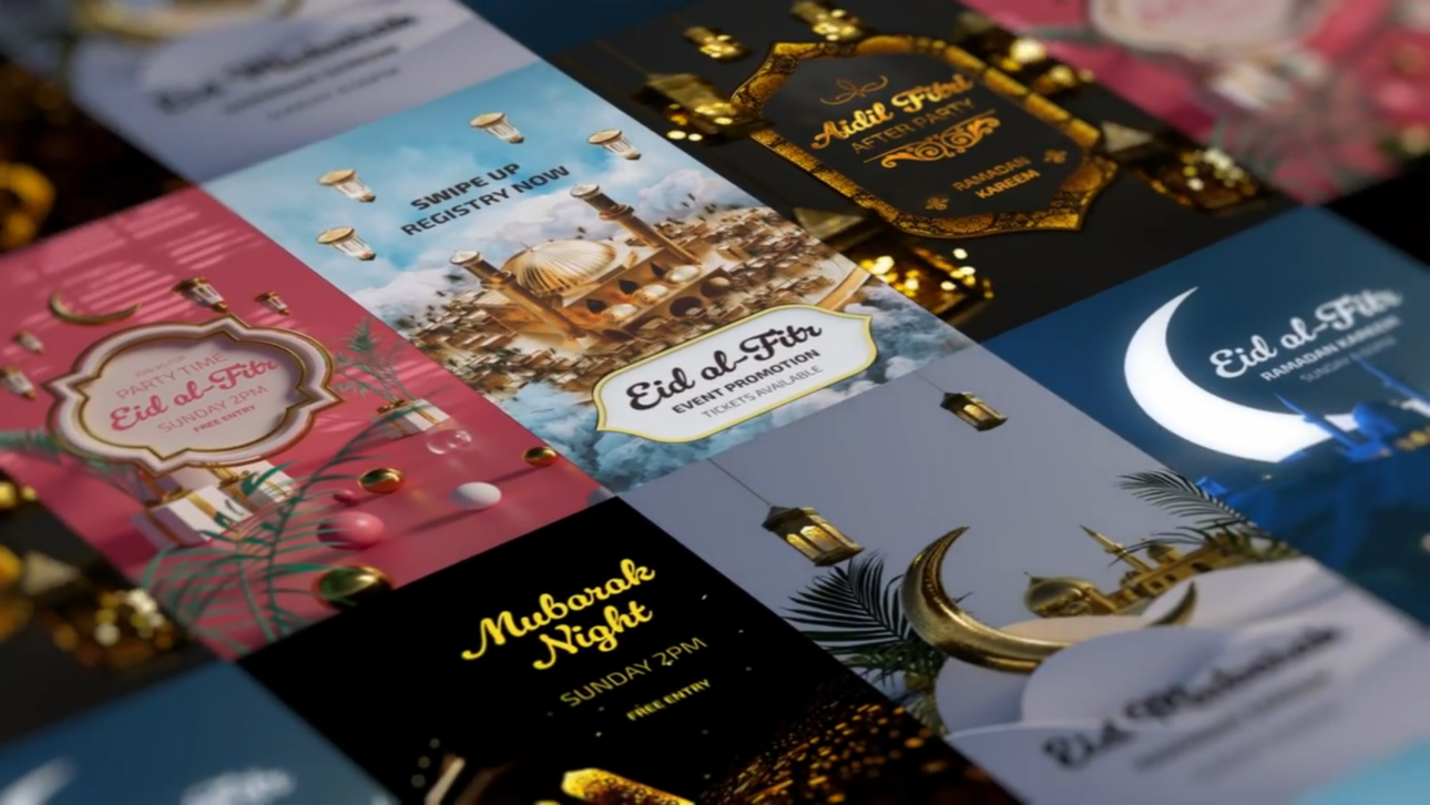 Eid Mubarak And Ramadan Stories Pack