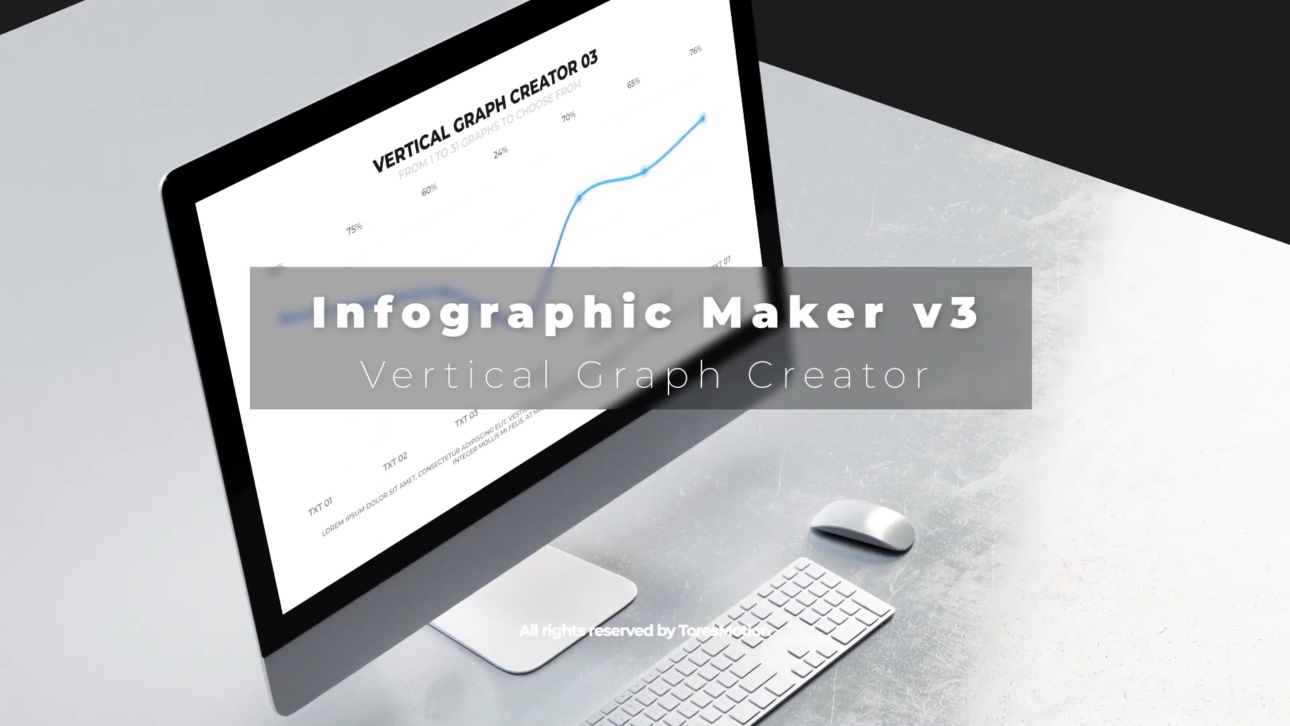 Infographics V3: Vertical Graph Creator \ After Effects