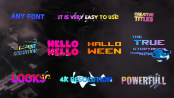 Creative Colorful Titles